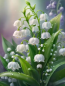 Preview: Diamond Painting Maiglöckchen-Blumen